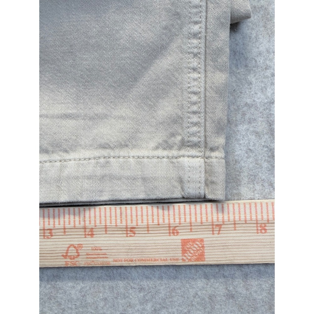Denim‎ Forum The '90s Utility Hi-Rise Loose Pants Women 26 Beige Tan Carpenter - Picture 9 of 11